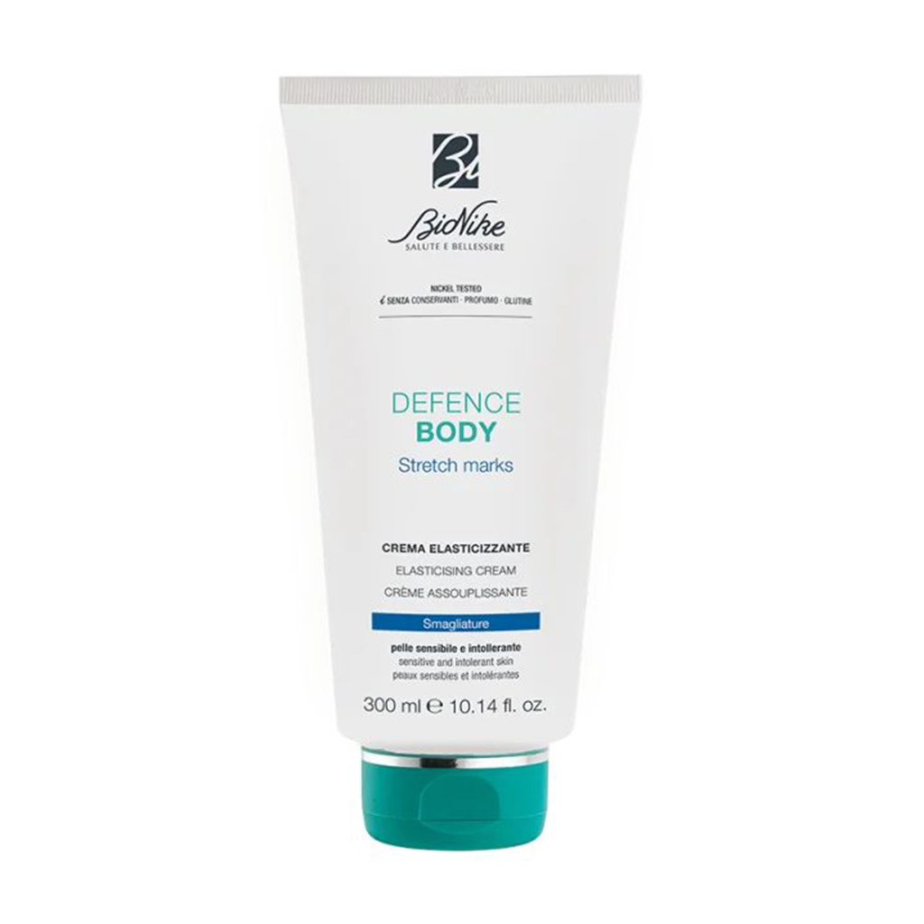 Крем для тіла BioNike Defence Body Elasticising Stretch Marks Cream від розтяжок, 300 мл